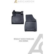Aescaroon Renault  Kangoo Panelvan 2024 Sonrası 3D Havuzlu Paspas