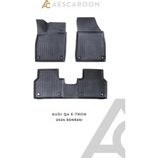 Aescaroon Audi Q4 E-Tron 2024 Sonrası 3D Havuzlu Paspas
