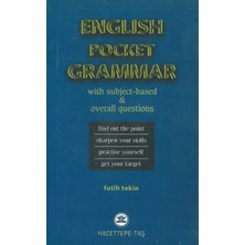 Hacettepe Taş Kitapçılık English Pocket Grammar With Subject - Based And Overall Questions