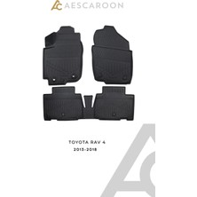 Aescaroon Toyota Rav4 2013-2018 Arası 3D Havuzlu Paspas