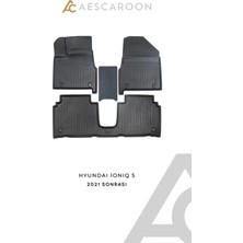 Aescaroon Hyundai Ioniq 5 2021 Sonrası 3D Havuzlu Paspas