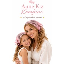 Neholia Anne Kız Kombin Bandana El Örgüsü Saç Bandı Bohem Stil Ayarlanabilir 2li Set