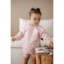 Oh la la Koala For Little Ones Kruvasan Uzun Kollu Sıvı Geçirmez Aktivite Önlük (6-36 Ay)