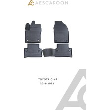 Aescaroon Toyota C-Hr 2016-2022 Arası 3D Havuzlu Paspas