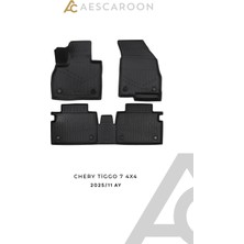 Aescaroon Chery  Yeni Tiggo 7 4x4 2025/11 Ay Sonrası 3D Havuzlu Paspas