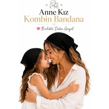 Neholia Anne Kız Kombin Bandana El Örgüsü Saç Bandı Bohem Stil Ayarlanabilir 2li Set