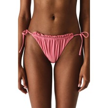 Penti Somon Denisse Ruffle Fırfırlı Orta Bel Bikini Altı