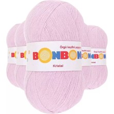 Hace Bazaar 5 Adet Kristal El Örgü Lif Ipi Lila 98332 - Bonbon Mudanis