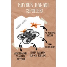 Tasarım Sentezi Dji Avata 2 Drone Uyumlu Kuyruk Kanadı Spoiler Pil Koruma Aksesuar Aparat Güvenlik Turuncu