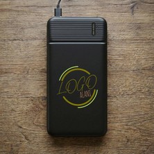 Bk Gift Firmalara Özel Logolu 10.000 Mah Powerbank PB-4011 , Logolu Kurumsal Promosyon Powerbank