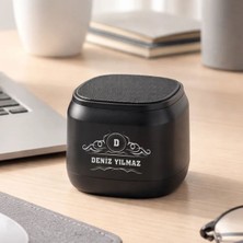 Bk Gift Kişiye Özel Isimli SP-4104 Bluetooth Hoparlör -14, 5.0 Kablosuz Taşınabilir Speaker, Type-C Şarjlı