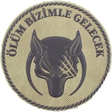 Kordak Ölüm Bizimle Gelecek Patch - Bej Arma
