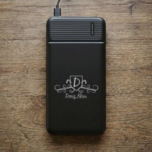 Bk Gift Kişiye Özel Isimli 10.000 Mah Powerbank PB-4011 -10, LED Göstergeli Taşınabilir Şarj Cihazı, Kurumsal Hediye