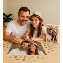 Bk Gift Kişiye Özel Fotoğraflı 1000 Parça Profesyonel Puzzle, Babaya Hediye, Babalar Günü Hediyesi