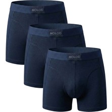 Holod Erkek Boxer Brief 3’lü Paket –%95 Organik Pamuk%5 Elastan – Esnek, Nefes Alabilir Premium Iç Çamaşırı