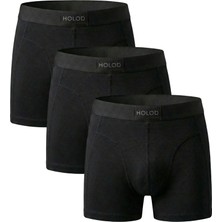 Holod Erkek Boxer Brief 3’lü Paket –%95 Organik Pamuk%5 Elastan – Esnek, Nefes Alabilir Premium Iç Çamaşırı