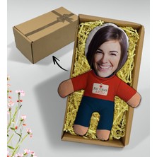 Bk Gift Hediye Kutusunda Kişiye Özel Best Teacher Tasarımlı Bebek Yastık-1, Öğretmene Hediye, Öğretmenler Günü Hediyesi