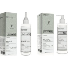 SKIN401 Pirinç Özlü Aydınlatıcı ve Nemlendirici Yüz Temizleme Seti