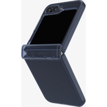 Spigen Samsung Galaxy Z Flip 7 FE / Z Flip 6 ile Uyumlu ince Kılıf Ultra Hybrid Pro Sararmaya Dayanıklı Duraclear™ Hava Kanalı Teknolojisi™ Askeri Sınıf Koruma Frost Navy Blue Mat Kapak - ACS08288