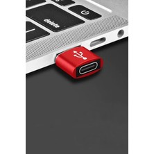 Thentech Type-C Dönüştürücü USB Den Type-C Çevirici Dosya Veri Aktarımı Kurulum Gerektirmez Tak Çalıştır