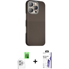 Pileli Store Pilelistore™ iPhone 16 Pro Max Kılıf Kozmos Klasik Prime - Siyah Bilvis 3x Ar Hd Cam Ekran Koruyucu + Raze Metal Kamera Lens - Bz