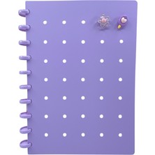 Elit Crotus B5 Disk Spralli Defter Mor