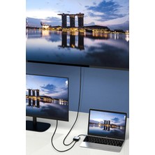 Thentech 4K HDMI 1080P VGA Görüntü Çoklayıcı Adaptör Type-C Dönüştürücü Tablet Uyumlu Görüntü Aktarıcı