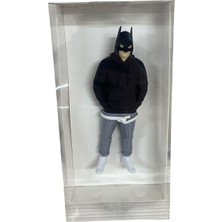 Vardem 14 cm Kolleksiyonluk Hediyelik Masa Üstü 3D Baskı Batman Fiğür 5682