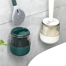 Midas Toptan Home Hazneli Silikon Tuvalet Temizleme Fırçası