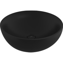 Bocchi Venezia Çanak Lavabo 45 cm Mat Siyah