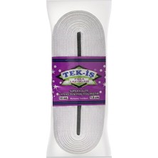 Tek-Iş Paça Lastiği 1,5 cm 10 mt Beyaz