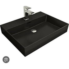 Bocchi Milano Lavabo 60 cm Mat Siyah