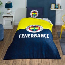 Taç Lisanslı Fenerbahçe Efsane Pamuk Tek Kişilik Nevresim Takımı