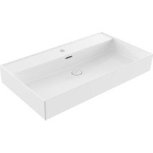 Bocchi Milano Lavabo 80 cm Parlak Beyaz