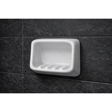 Serel Seramik Gömme Tip 15CMX15CM Katı Sabunluk  Üç( 3) Adet