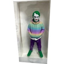 Vardem 14 cm Kolleksiyonluk Hediyelik Masa Üstü 3D Baskı Joker  Fiğür 8022