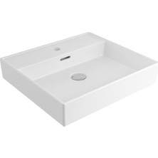 Bocchi Milano Lavabo 50 cm Parlak Beyaz
