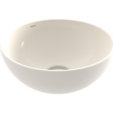 Bocchi Sottile Slim Tezgah Üstü Yuvarlak 26 cm Lavabo Parlak Bisküvi