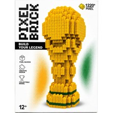 LRS Store Editions Fıfa Dünya Kupası Tasarımlı 1220+ Parçalı Blok Oyuncak Seti Mini Brick Pixel Brick Set