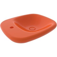 Bocchi Fenice Çanak Lavabo 54 cm Parlak Turuncu