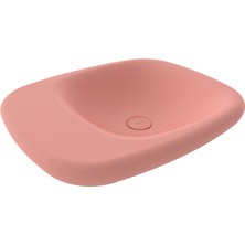 Bocchi Fenice Çanak Lavabo 54 cm Mat Somon