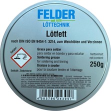 Lehim Pastası Lötfett 250 gr