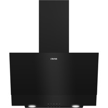 Altus Ala 510 B 60 cm Siyah Cam Duvar Tipi Ankastre Davlumbaz