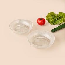 Sigma Home Aria 2'li Salata Kasesi - Şeffaf - 21 cm