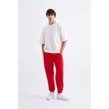 Machinist Clothing Erkek Relaxed Jogger Basic Eşofman Altı Kırmızı