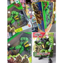 Oyuncak Sahili Ninja Kaplumbağa Donatello Teanege Mutant Hero Kırılmaz Oyuncak Ağır Et Figür Mızrak