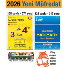 Tonguç Akademi 3'ten 4'e Hazırlık Kitabı 2026 Yaz Tatili 4. Sınıf Soru Bankası LGS Hazırlığı