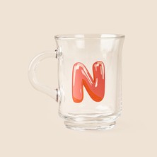 Lav N Harfli Kupa - Şeffaf - 250 ml