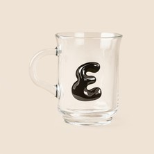 Lav E Harfli Kupa - Şeffaf - 250 ml