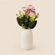 Evidea Deco Morning Glory 6'lı Dal Çiçek - Renkli - 30 cm